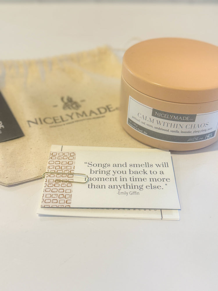 CALM WITHIN CHAOS 5 oz Candle