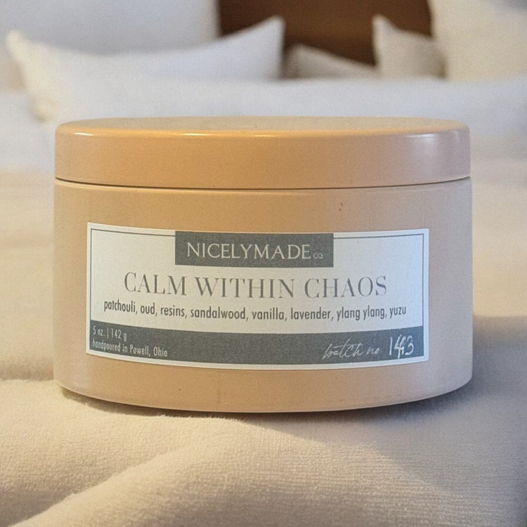CALM WITHIN CHAOS 5 oz Candle