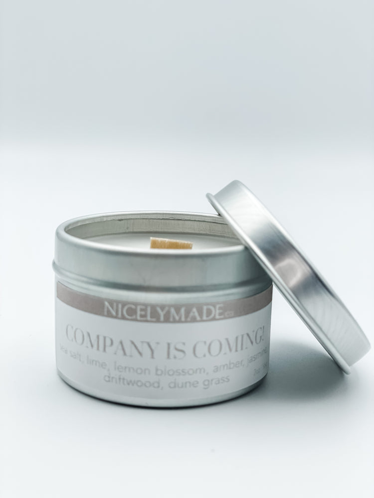 COMPANY IS COMING! 2oz. Candle