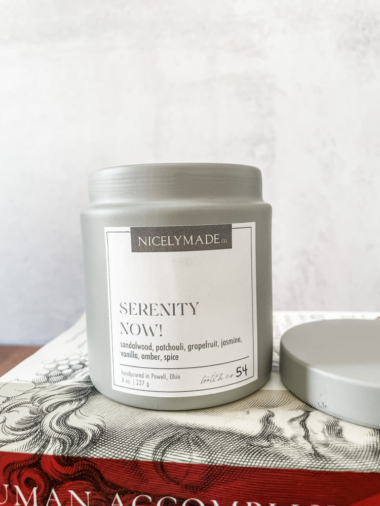 SERENITY NOW! 8 oz. Candle