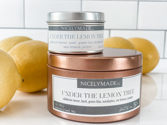 UNDER THE LEMON TREE 5 oz Candle