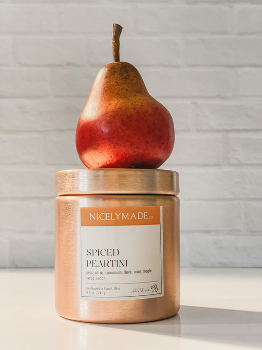 SPICED PEARTINI 8 oz Candle