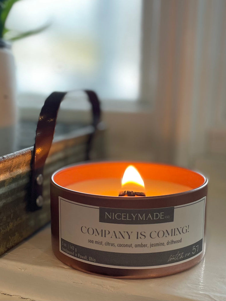 COMPANY IS COMING! 5oz. Candle