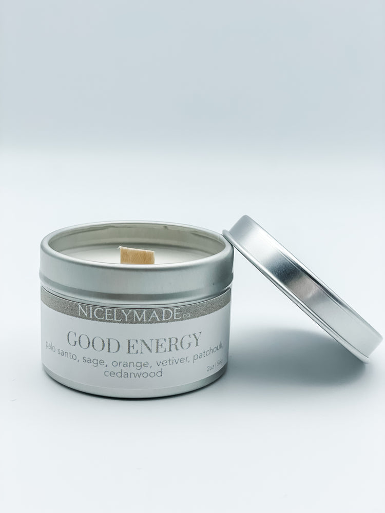 GOOD ENERGY 2oz. Candle