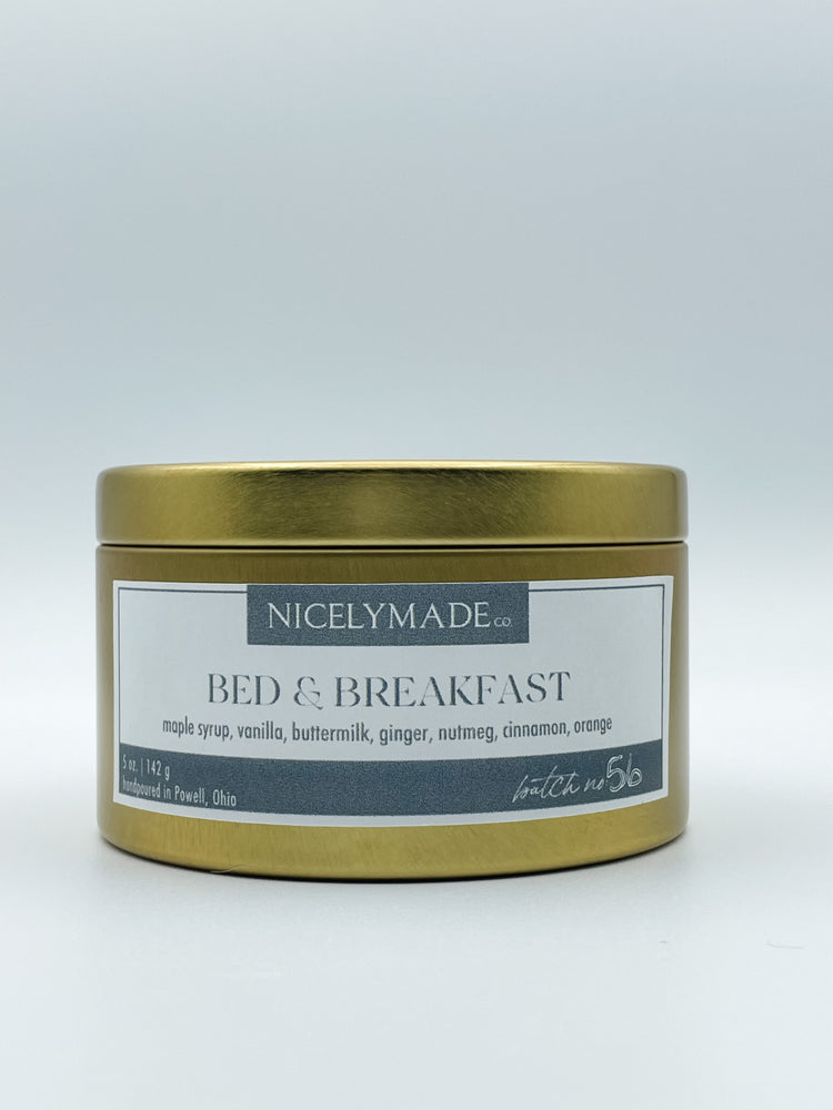 BED & BREAKFAST 5oz. Candle