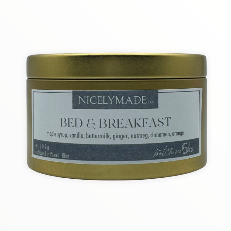 BED & BREAKFAST 5oz. Candle