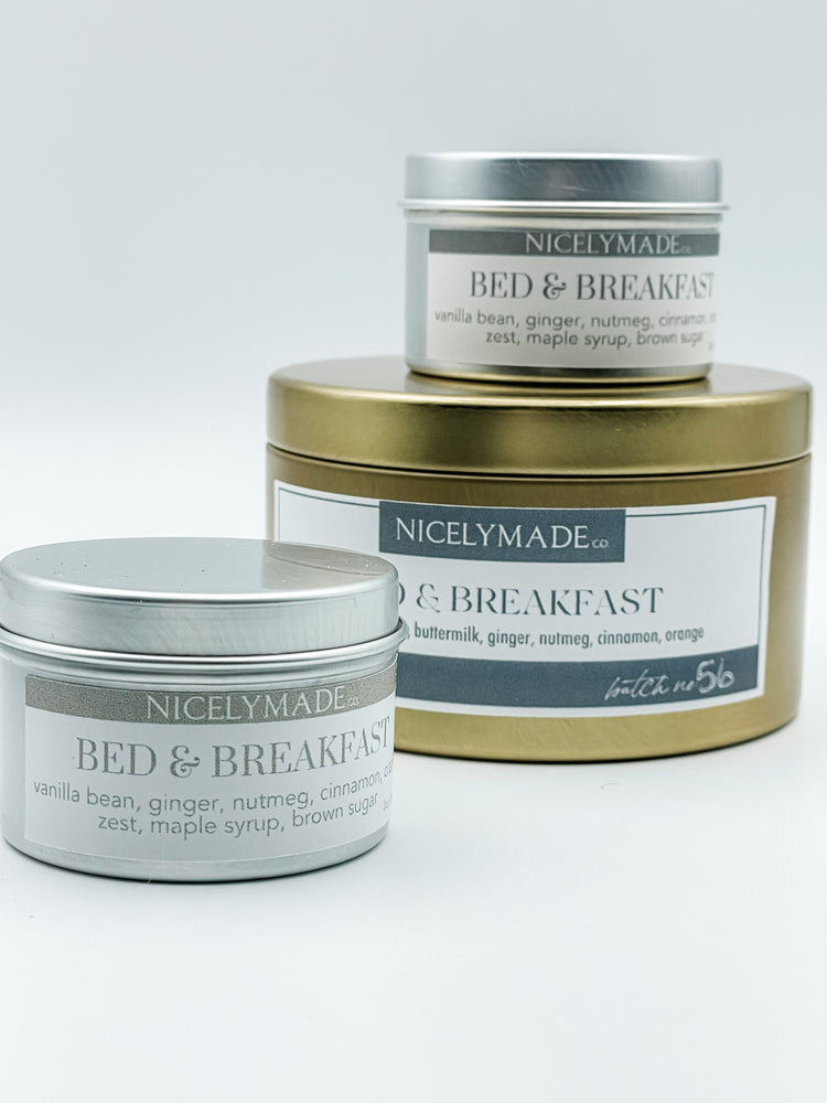 BED & BREAKFAST 5oz. Candle