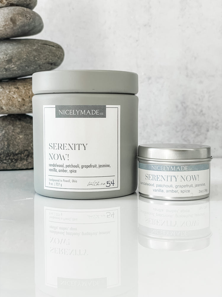 SERENITY NOW! 2 oz. Candle