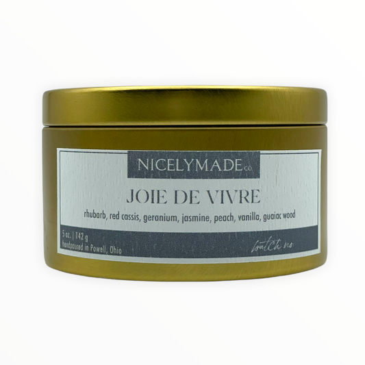 JOIE DE VIVRE 5 oz. Candle